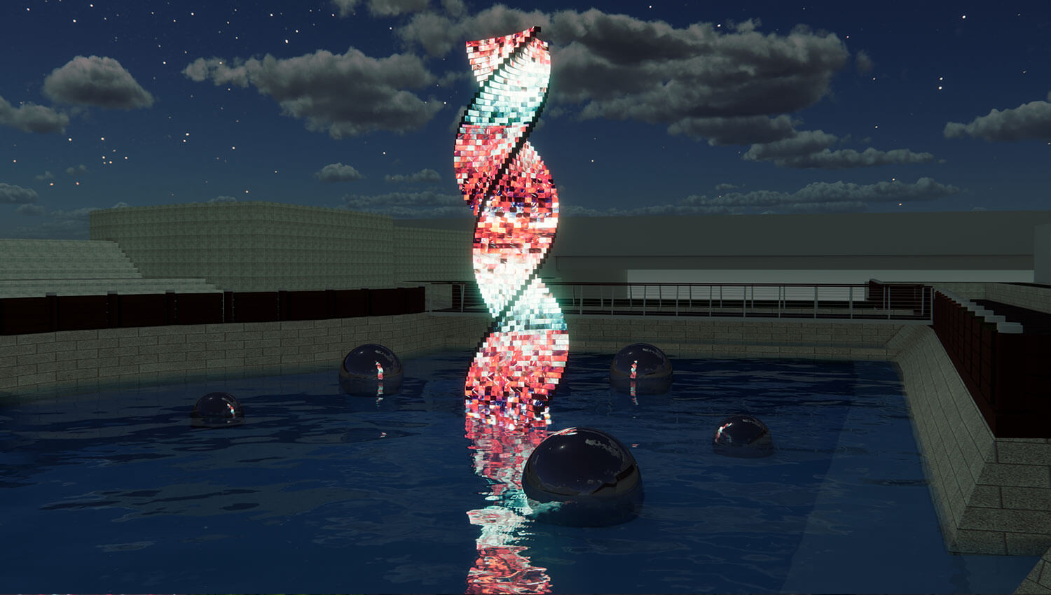 招商蛇口海上世界—公共空间新媒体艺术改造